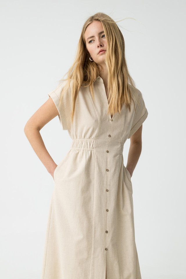 Vestido camisero