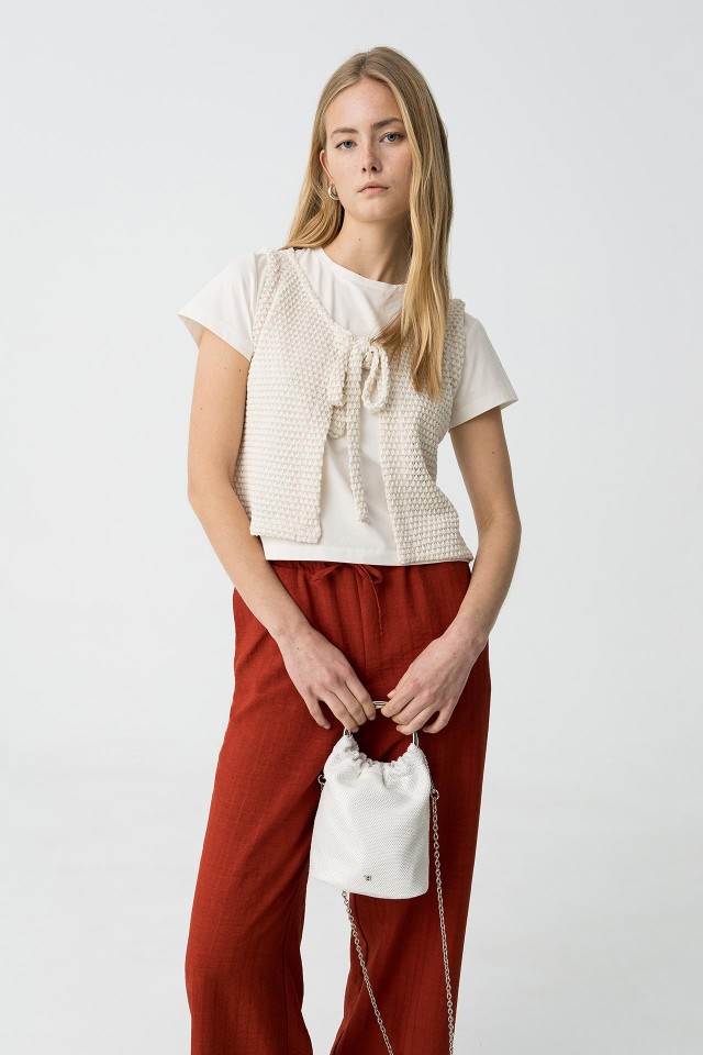 Combined T-shirt with Vest