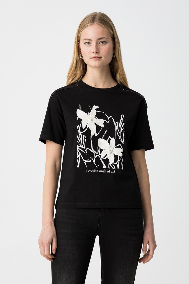 Black Short Sleeve T-Shirt