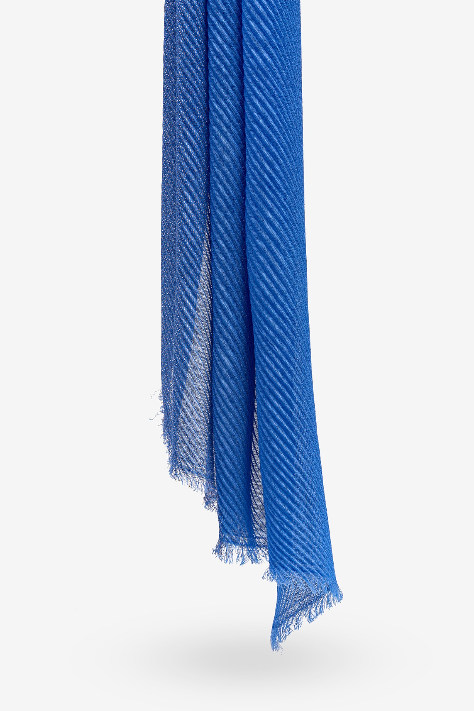 Glitter Pleated Scarf