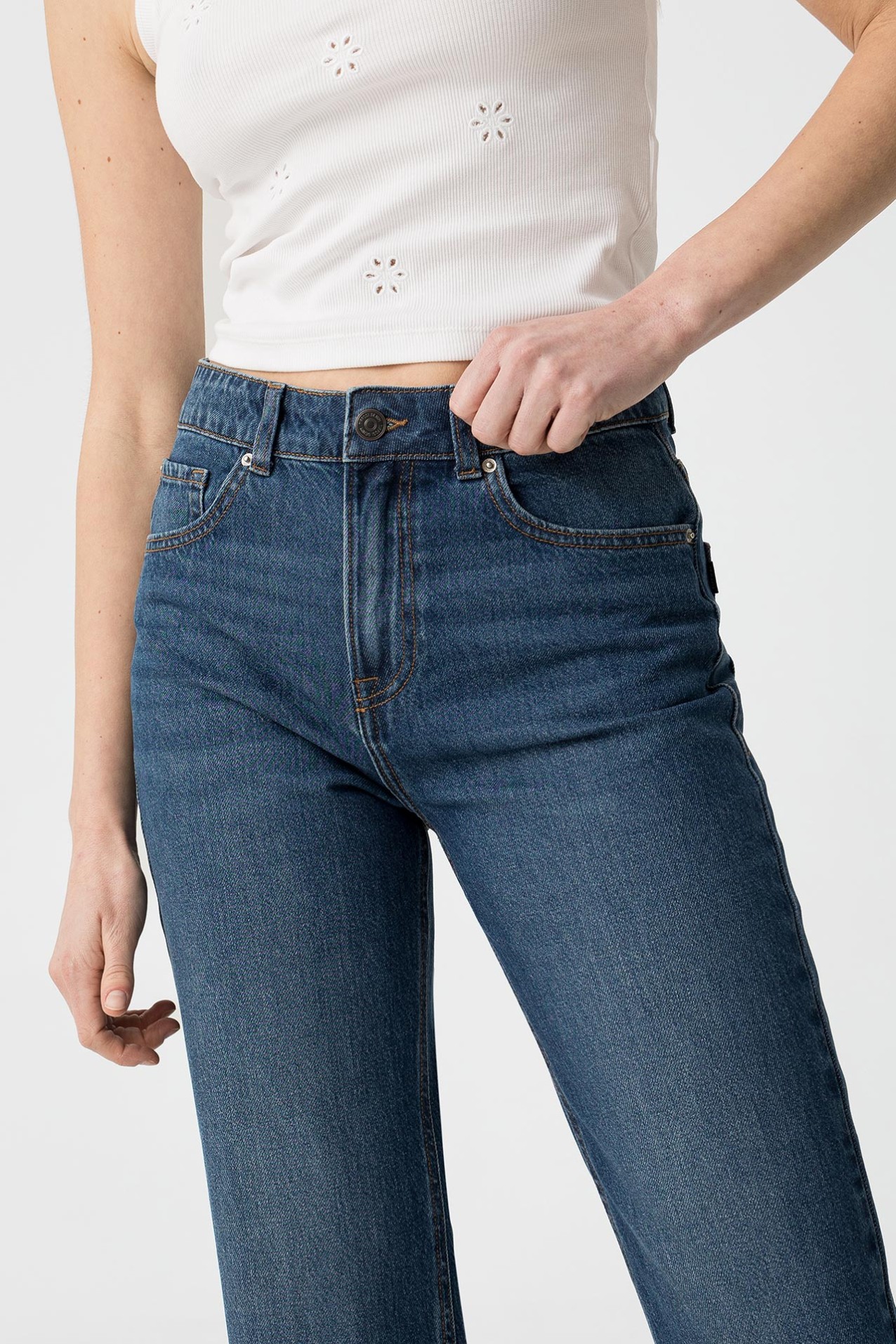 Jeans Solange Cropped Straight