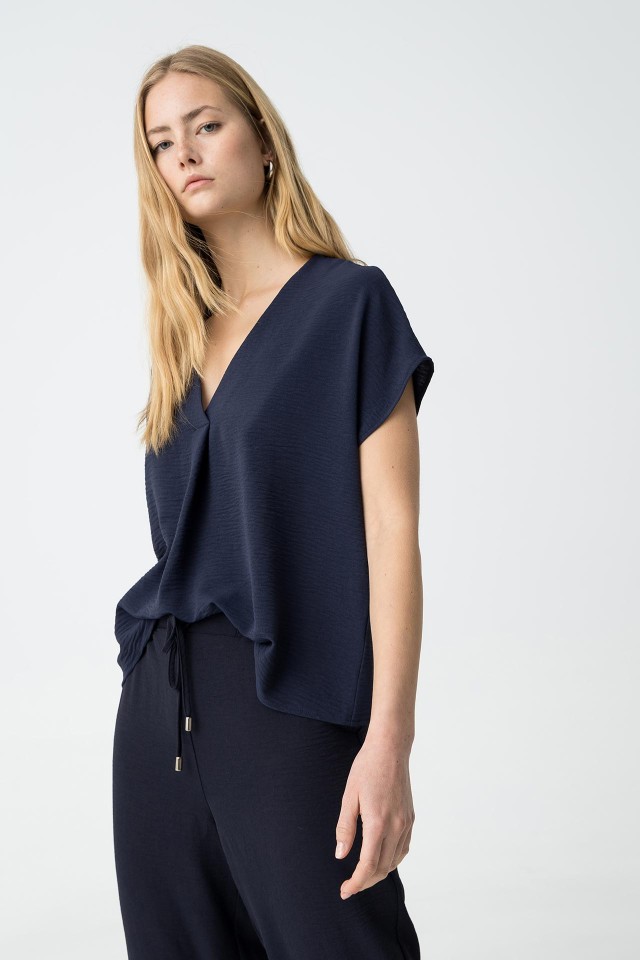 Blusa Satinada
