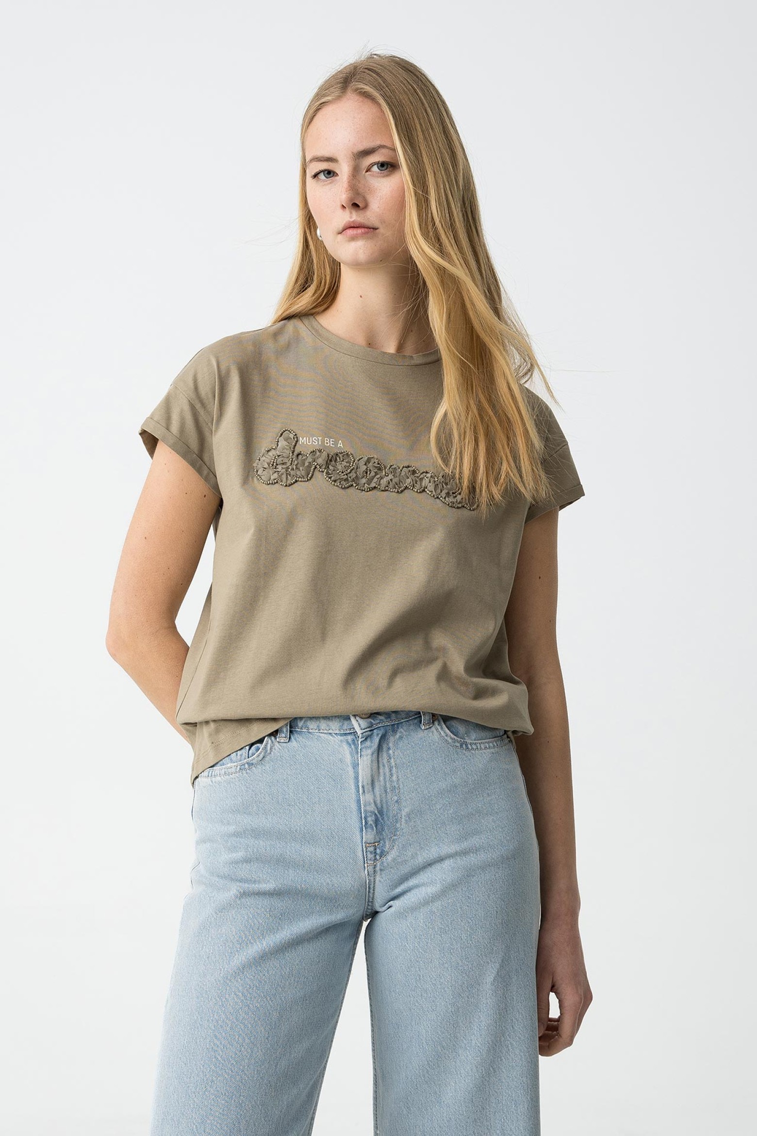 Cropped shirt