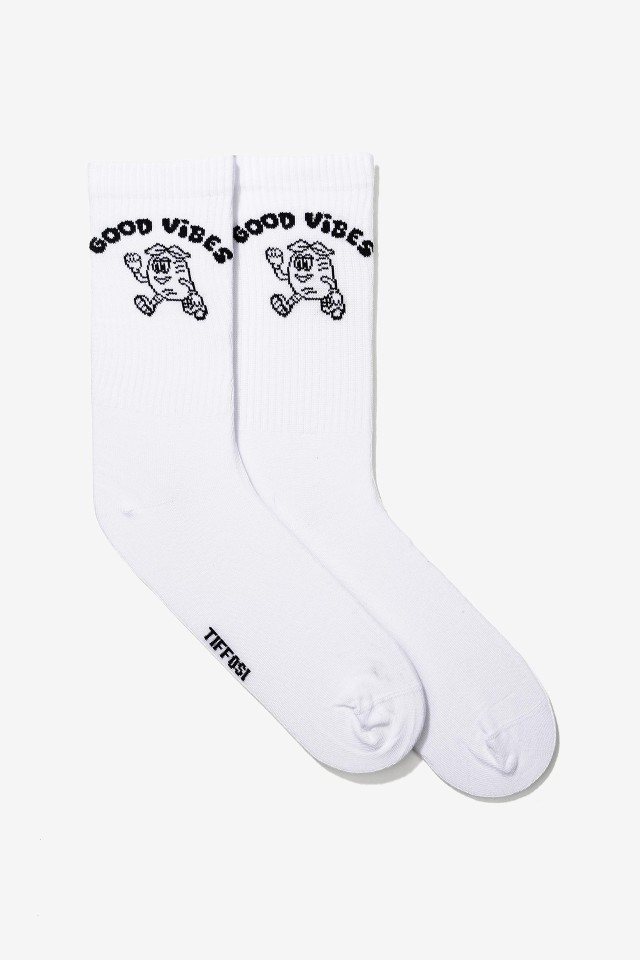 Calcetines estampados Good Vibes