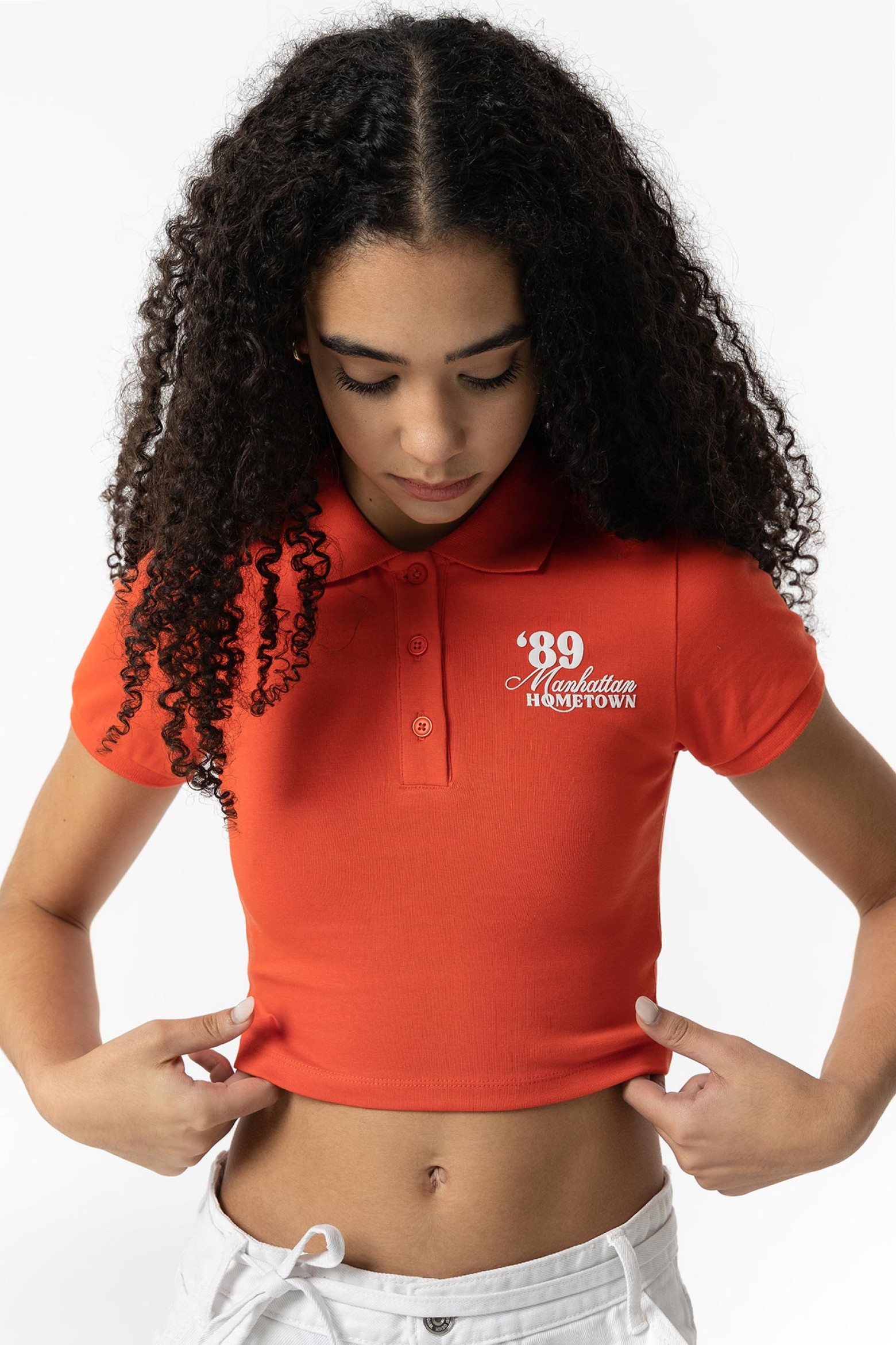 T-Shirt con Cuello de Polo