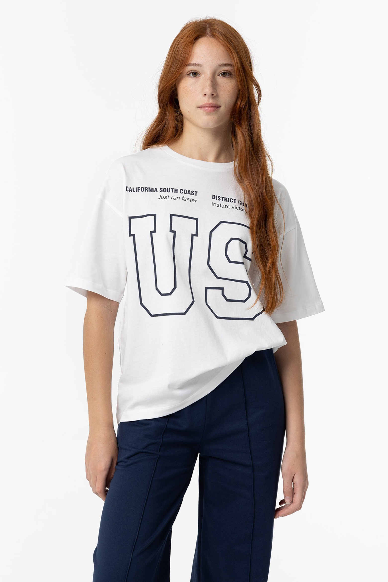 T-Shirt Relaxed Fit Estampada