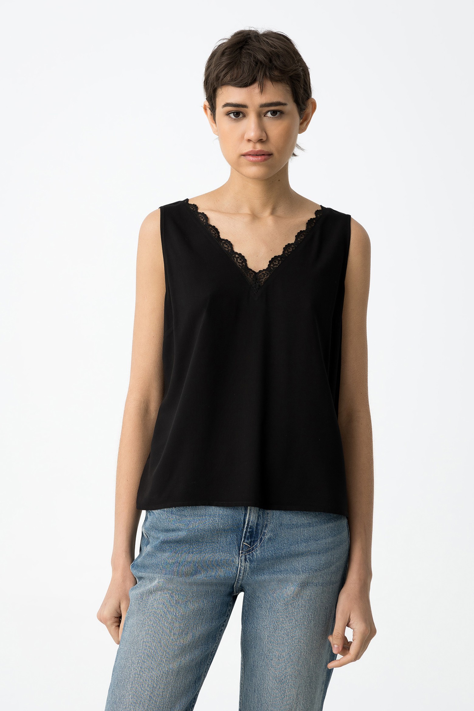 Top com Renda