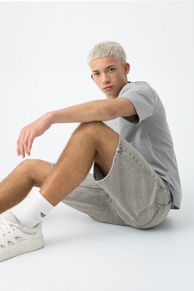 Comfort Fit Denim Shorts