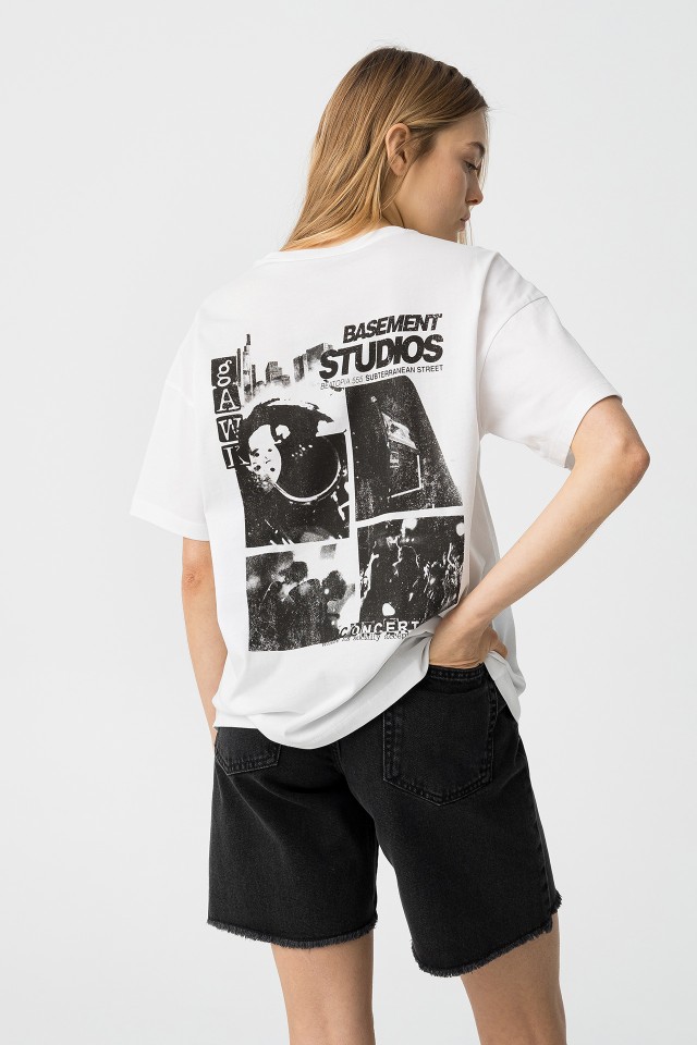 Camiseta estampada