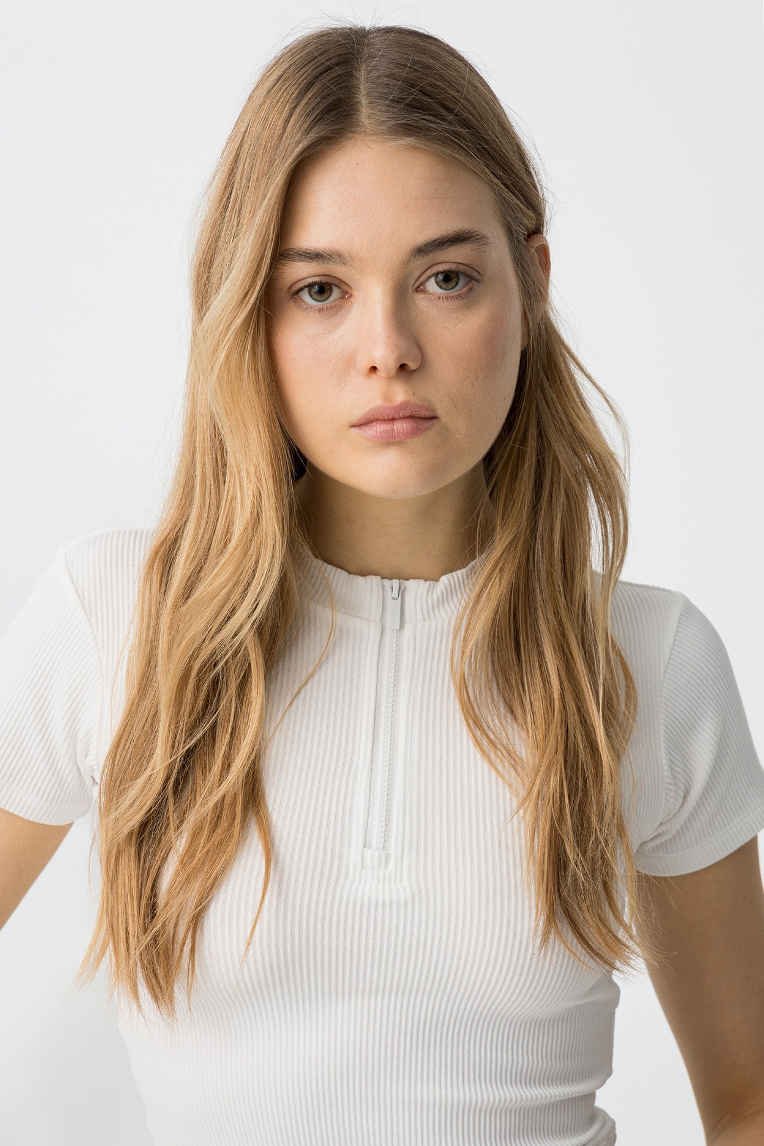Crop Top with Zipper
