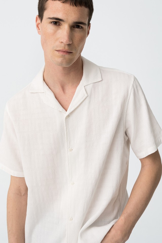 Regular Fit Linen Shirt