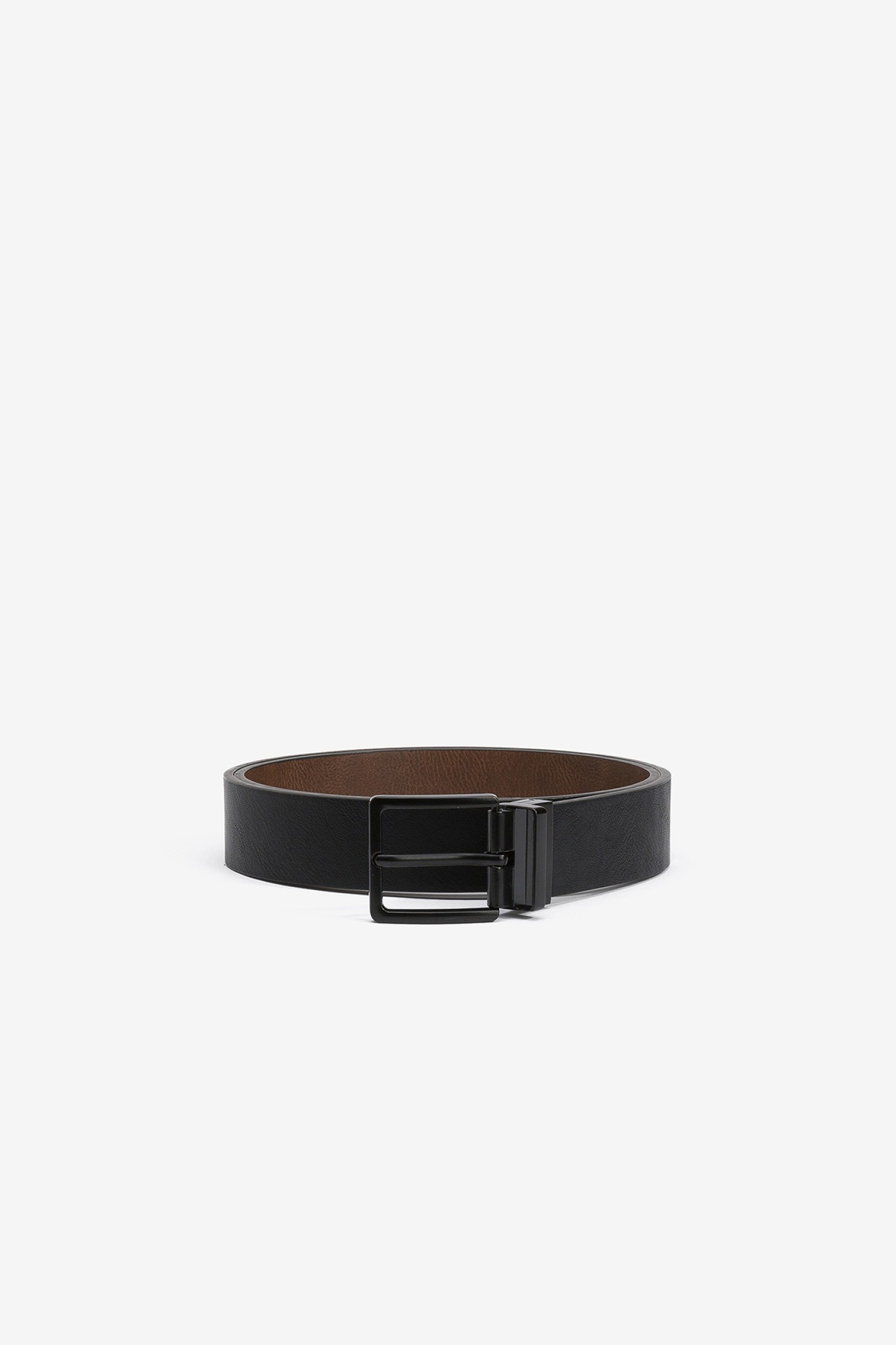 Cinturn reversible efecto piel