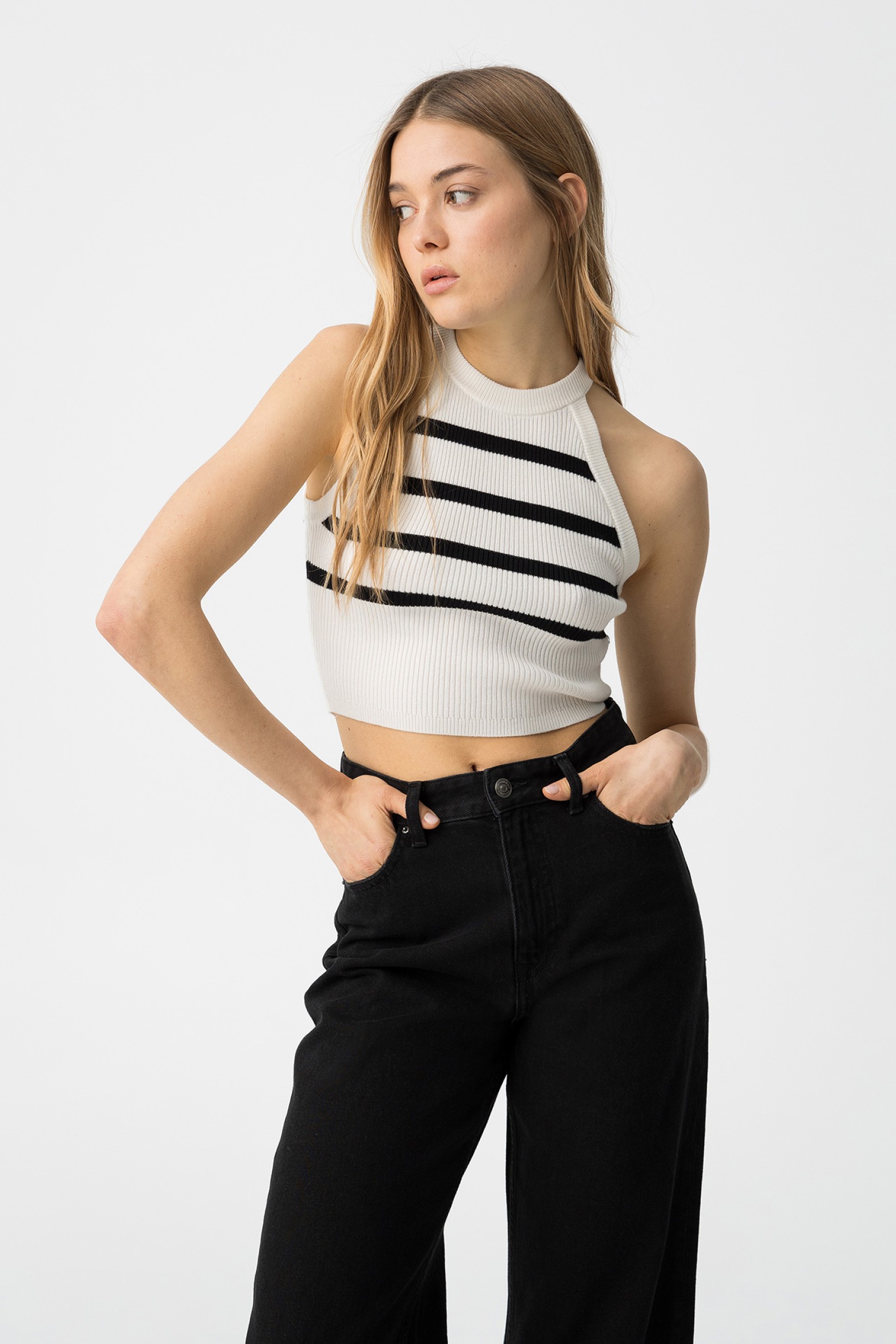 Camisola de Malha s Riscas