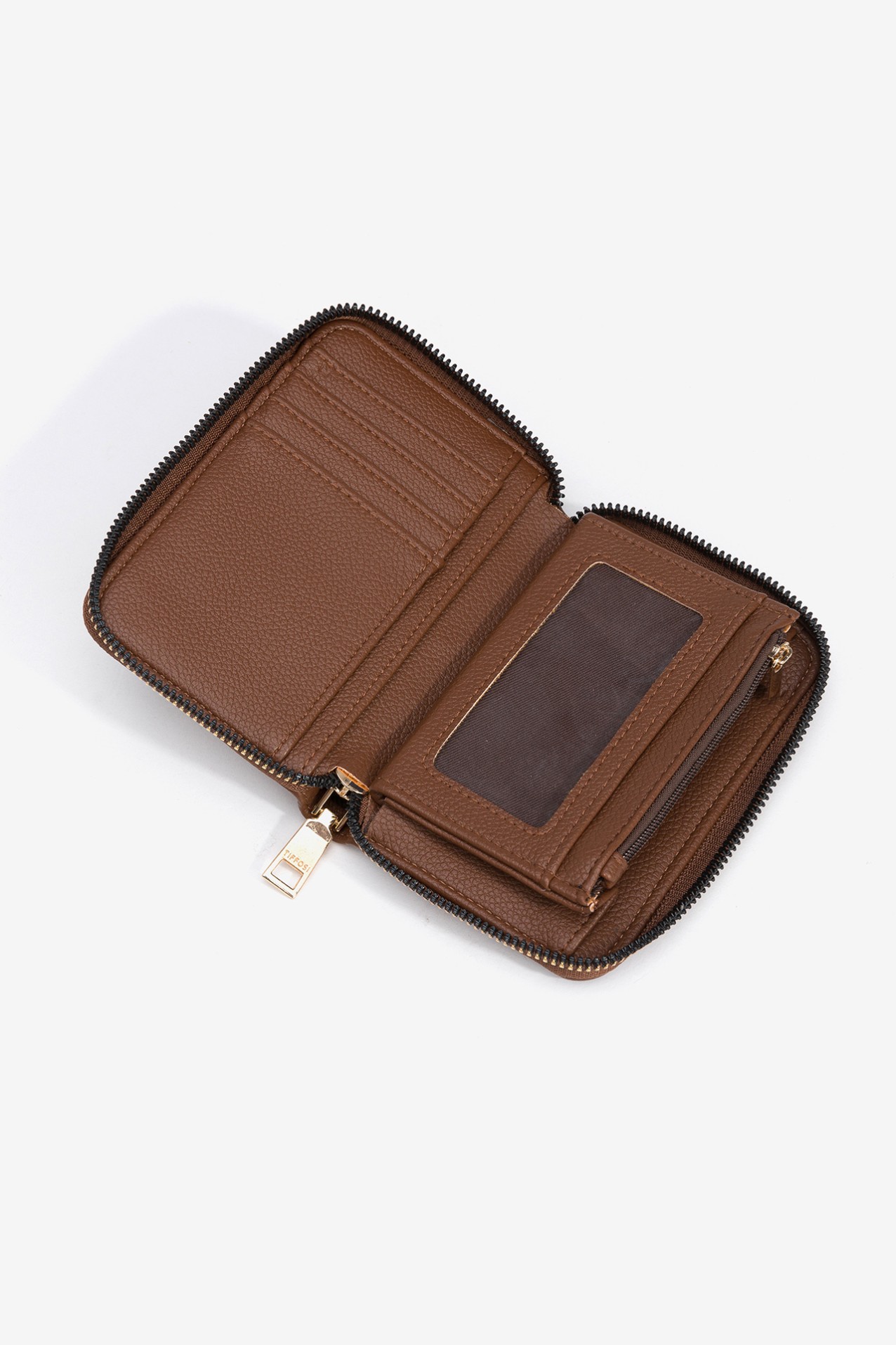 Textured Coin Purse with Zip Closure