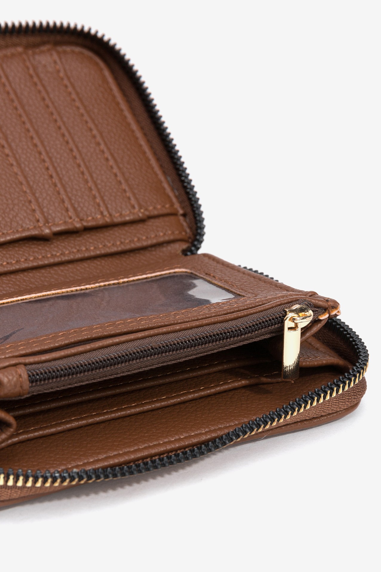 Textured Coin Purse with Zip Closure