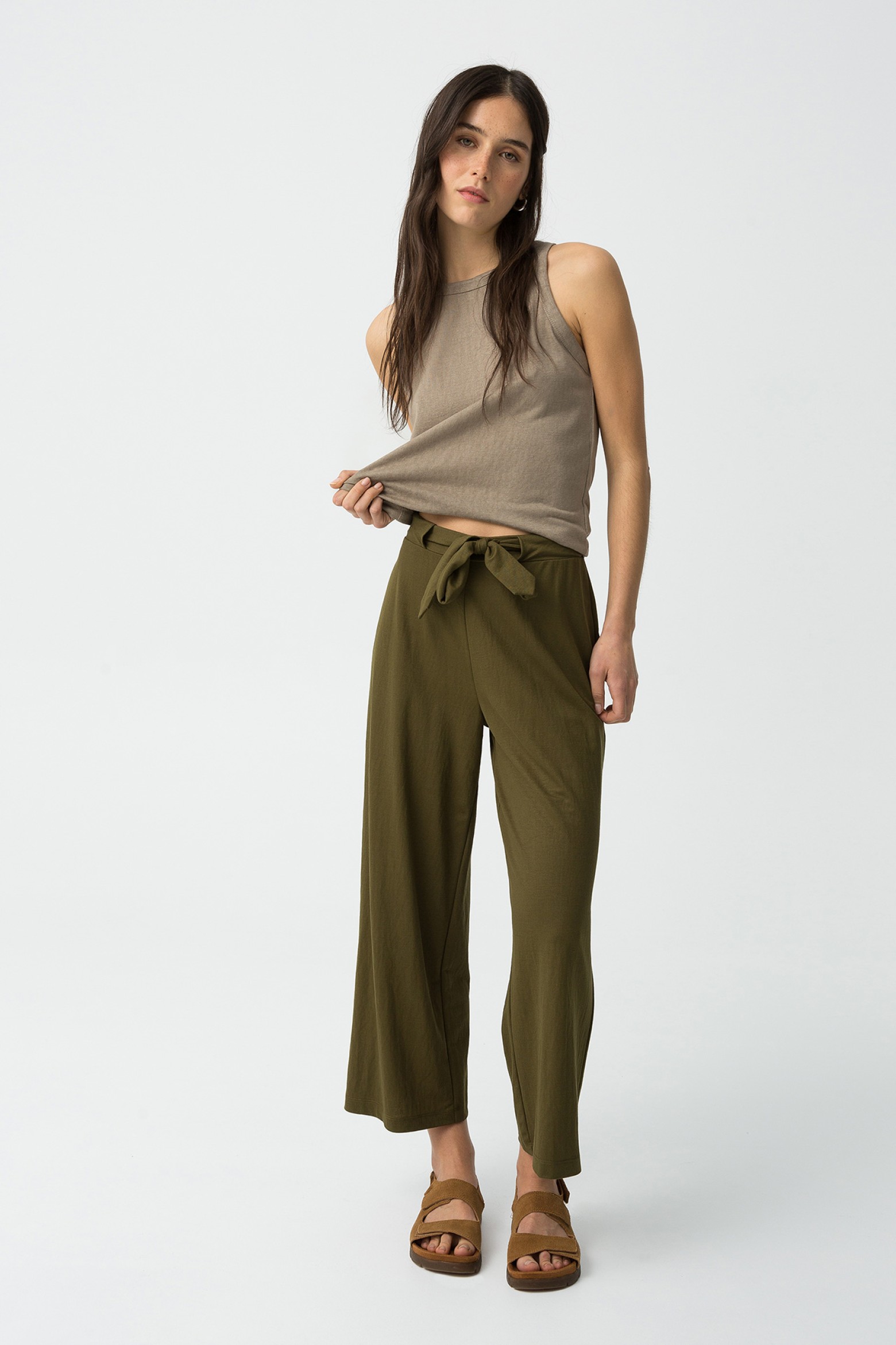 Culotte Pants with Bow