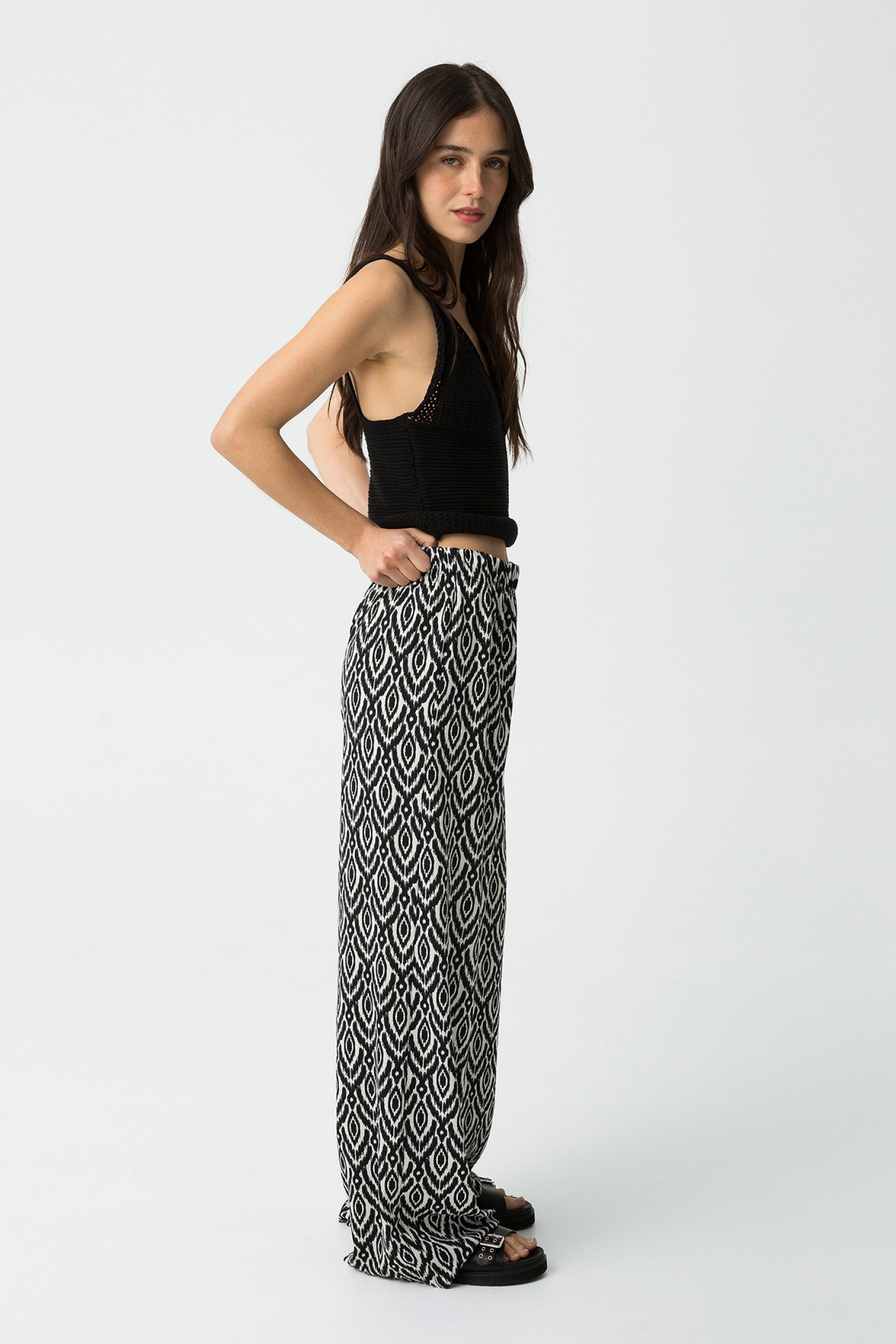 Full Length Printed Trousers