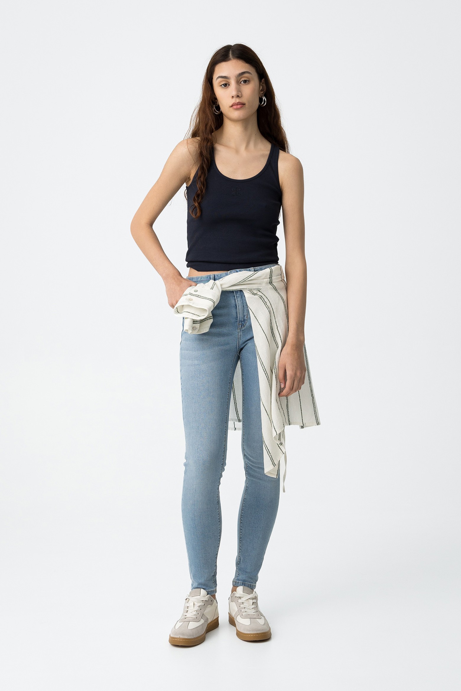 Light Push-up Skinny Jeans
