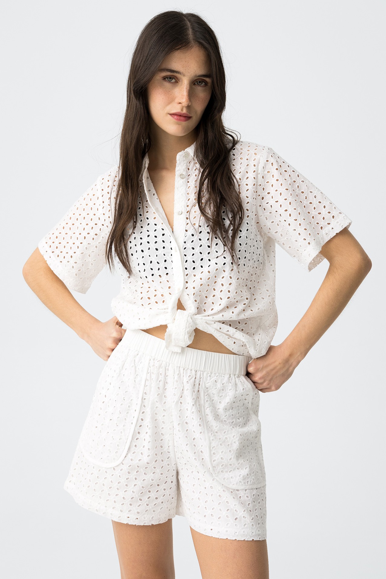 English Embroidered Shirt