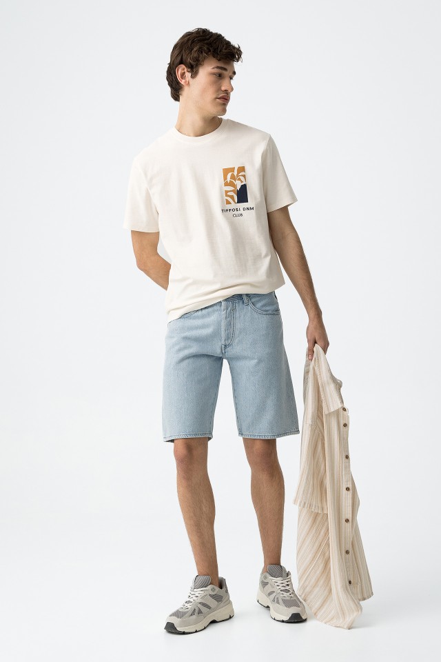 Shorts vaqueros de corte regular