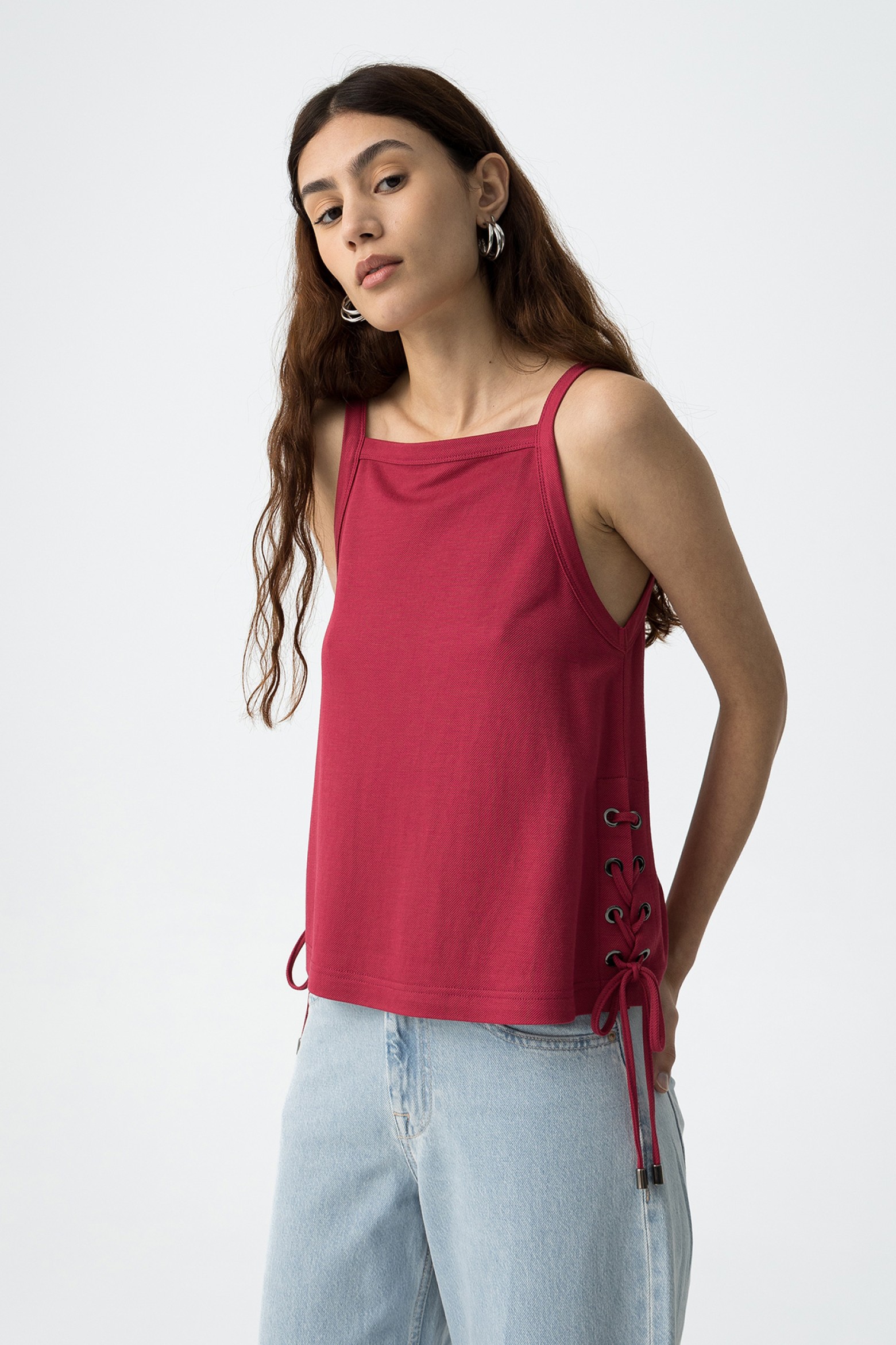 Top de Alas com Tiras Ajustveis
