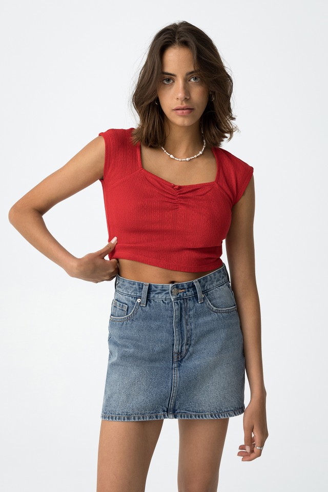 T-shirt Cropped