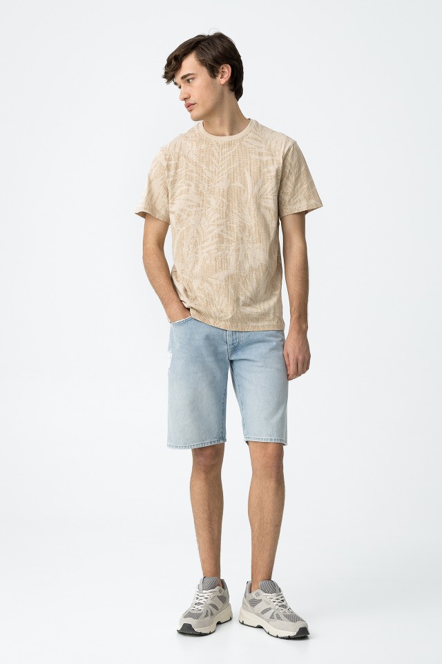Shorts vaqueros de corte regular