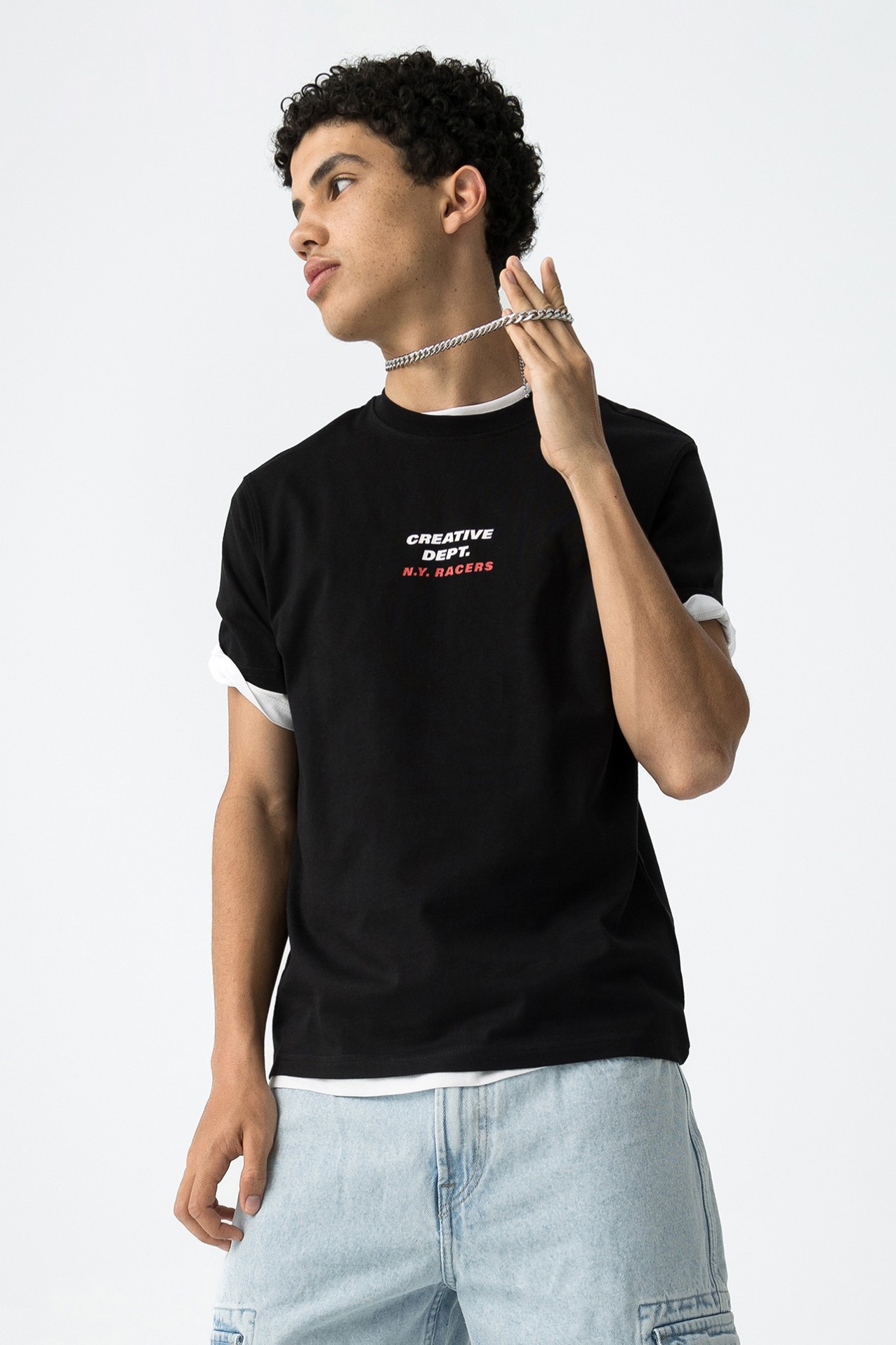 Camiseta estampada con tema Fast Driver