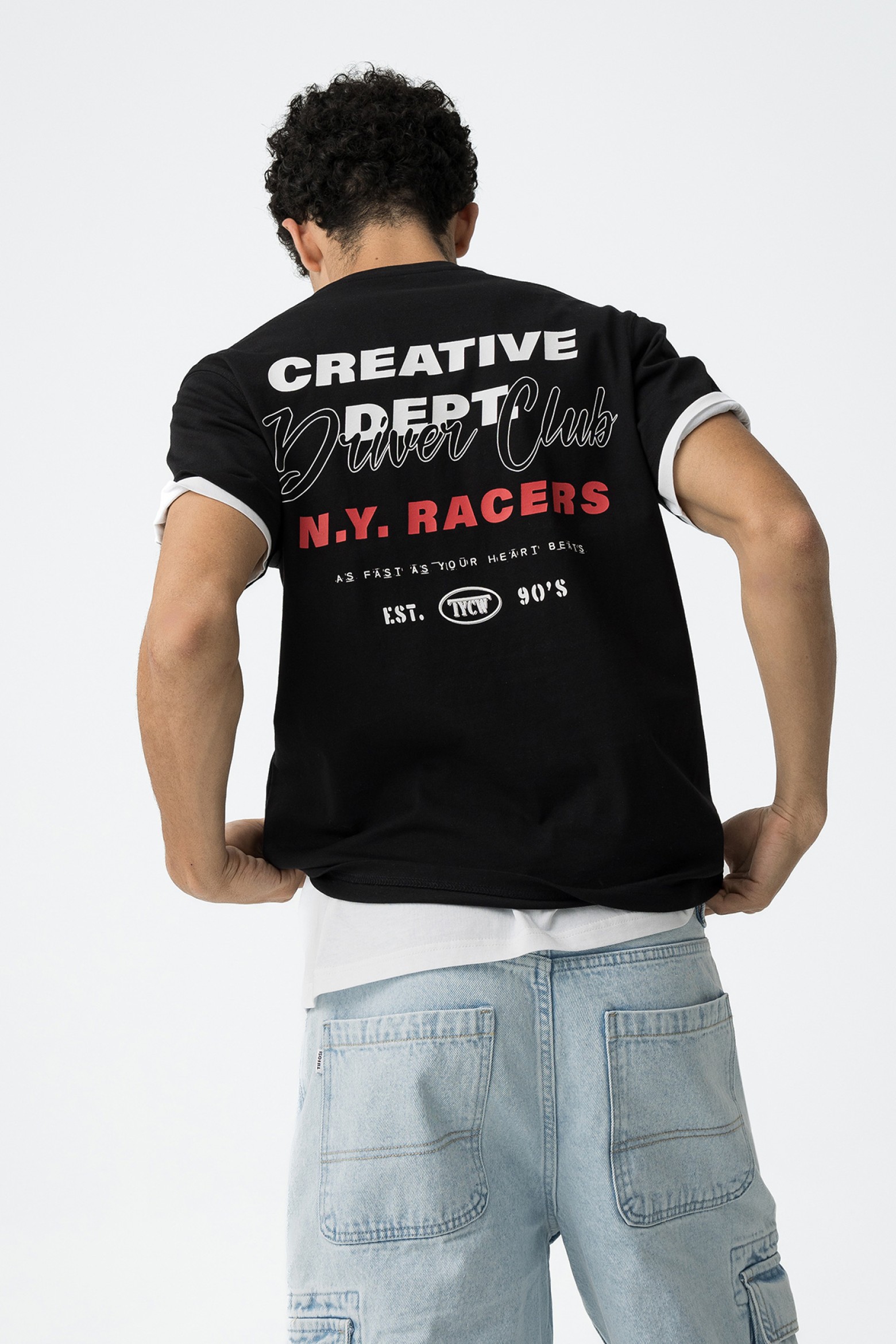 T-shirt Estampada Fast Driver Theme