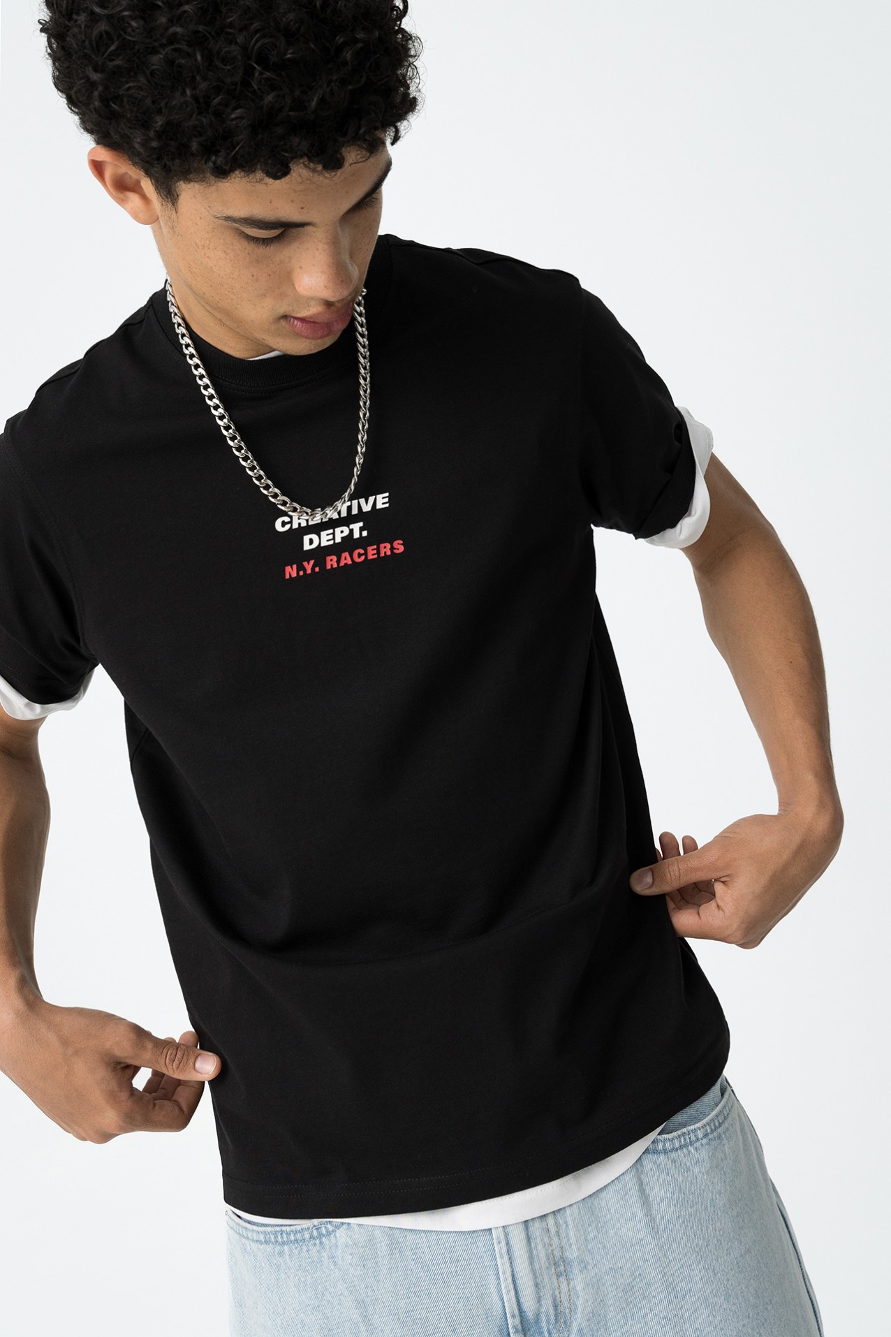 Camiseta estampada con tema Fast Driver