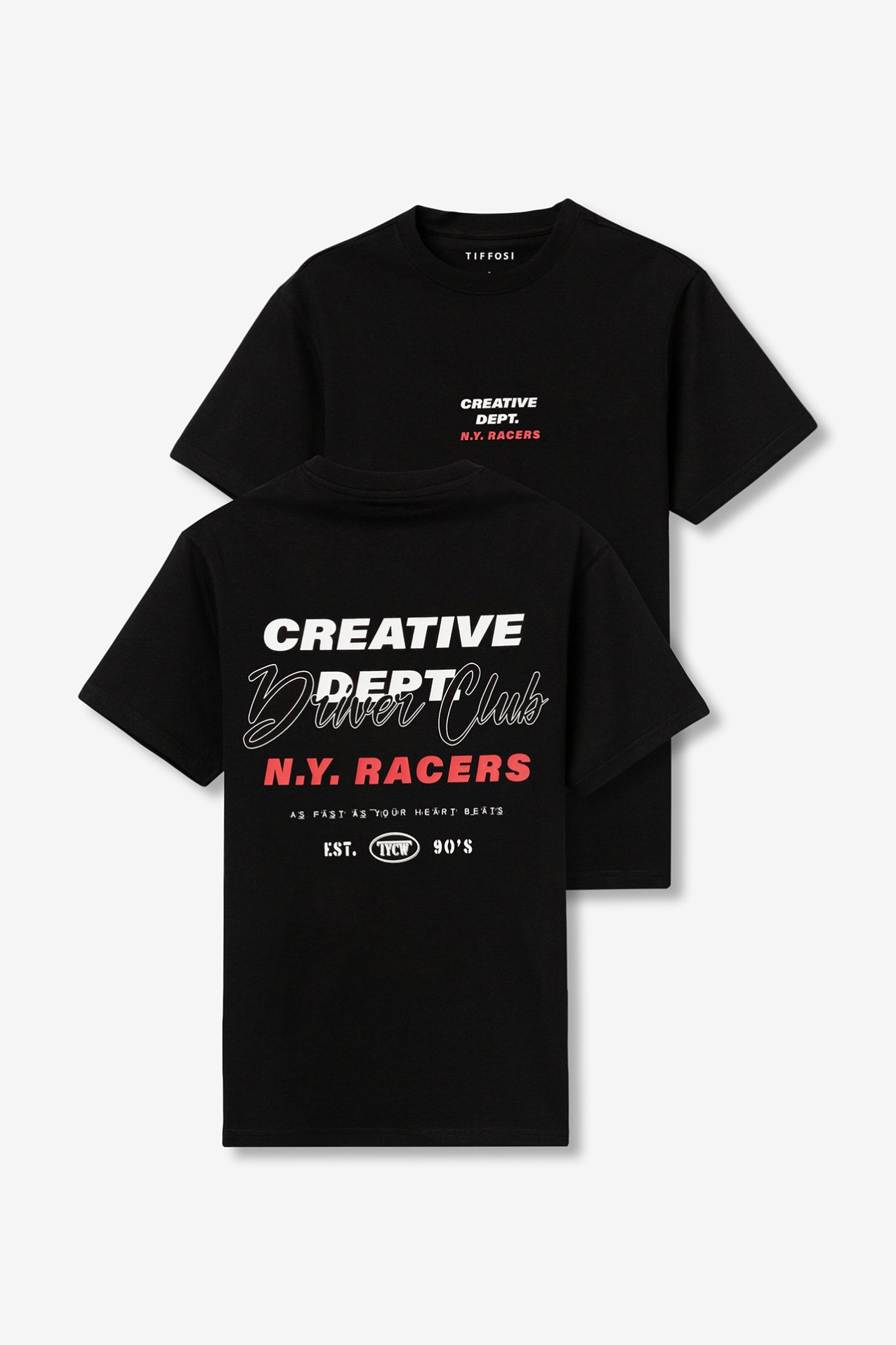 Camiseta estampada con tema Fast Driver