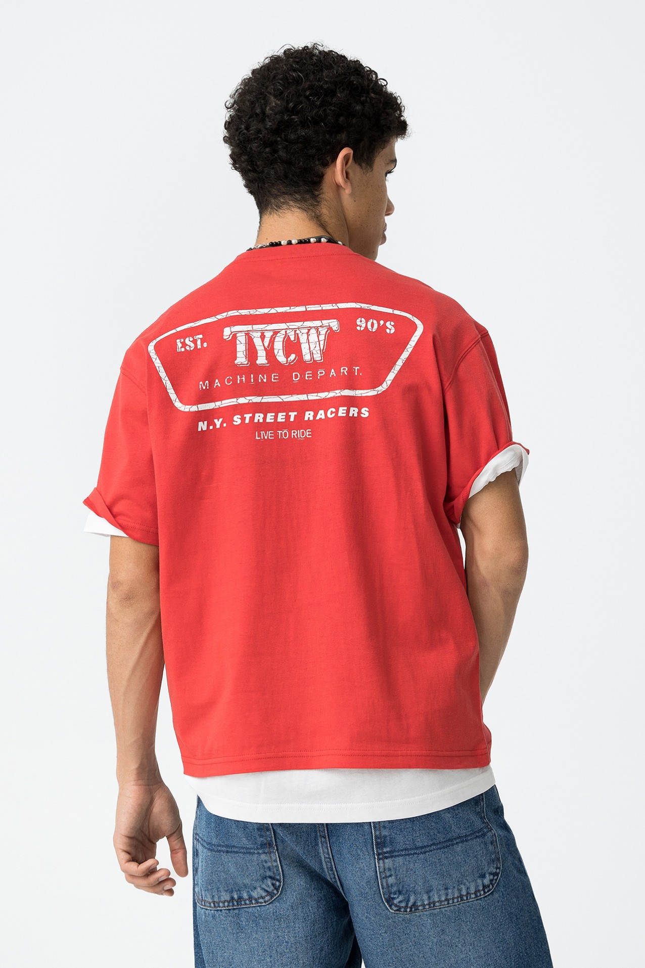 T-shirt Estampada Relaxed Fit