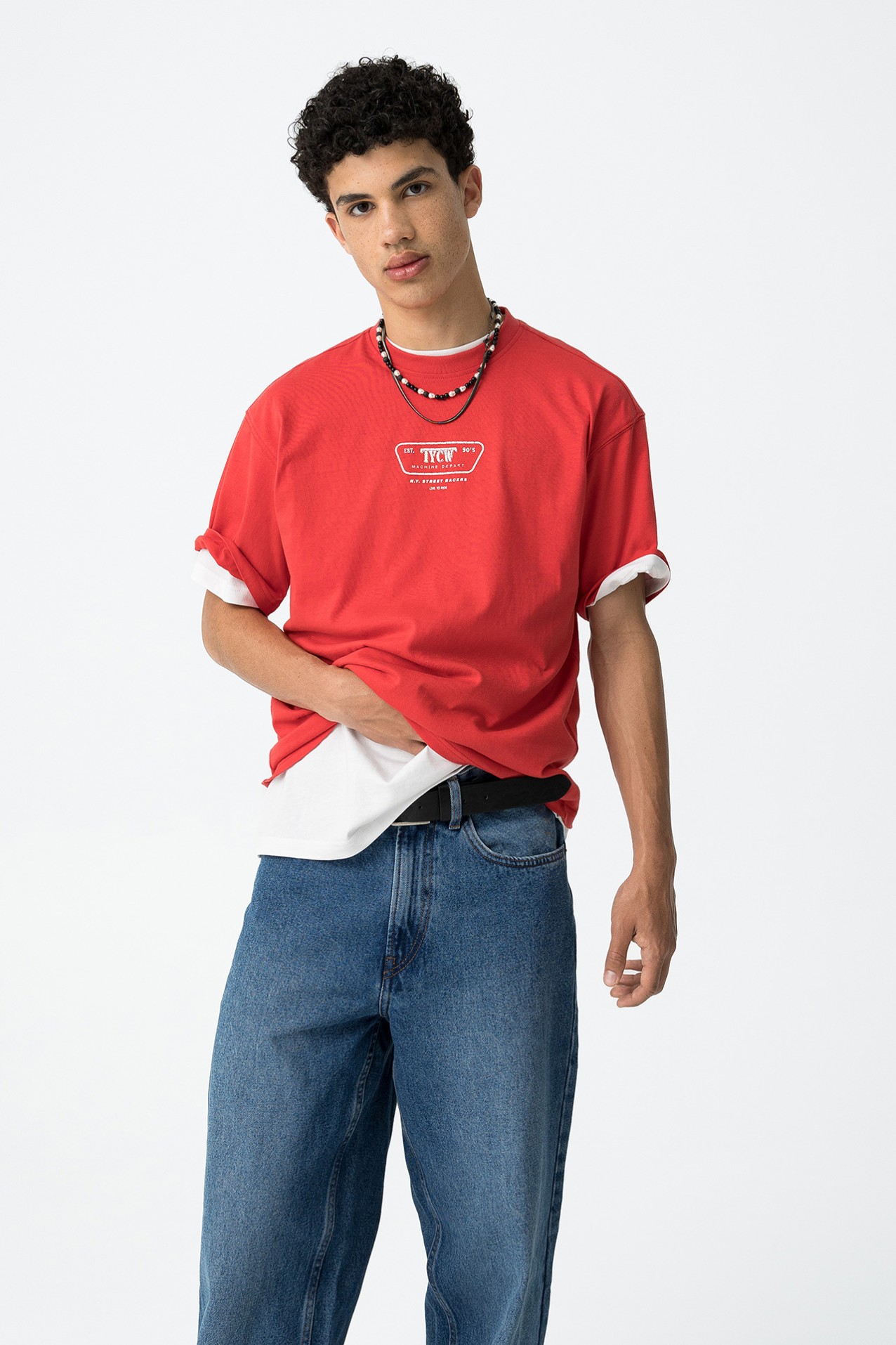 T-shirt Estampada Relaxed Fit