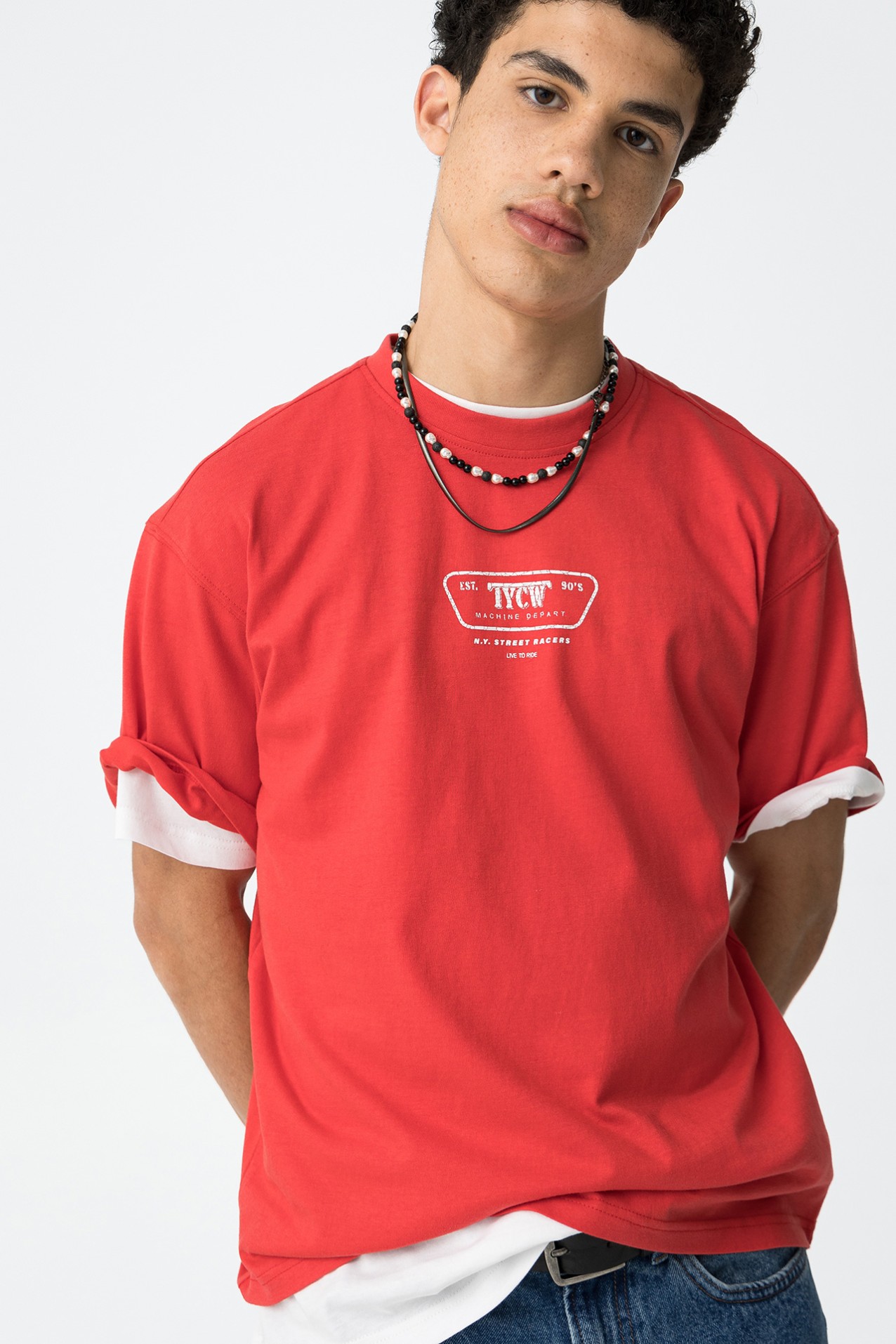 T-shirt Estampada Relaxed Fit