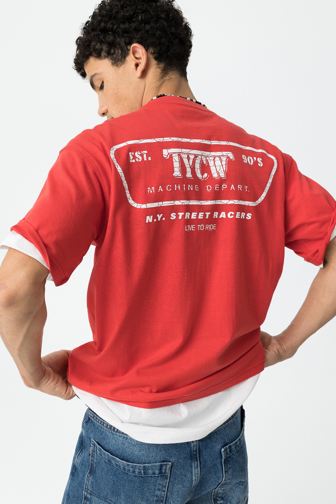 T-shirt Estampada Relaxed Fit