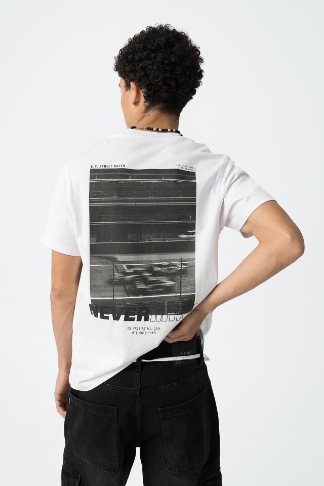 Fast Driver Theme Printed T-shirt