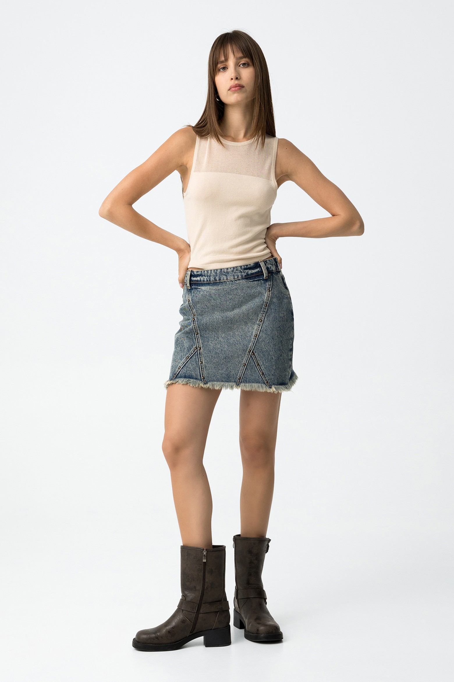 Denim Skirt