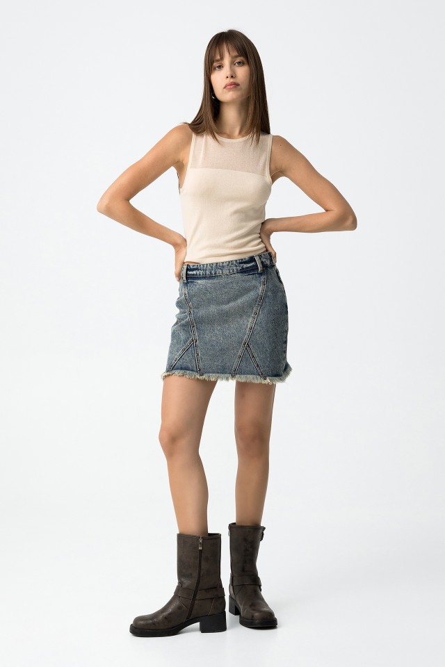 Denim Skirt