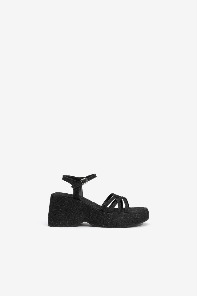 Sandalias plataforma tiras