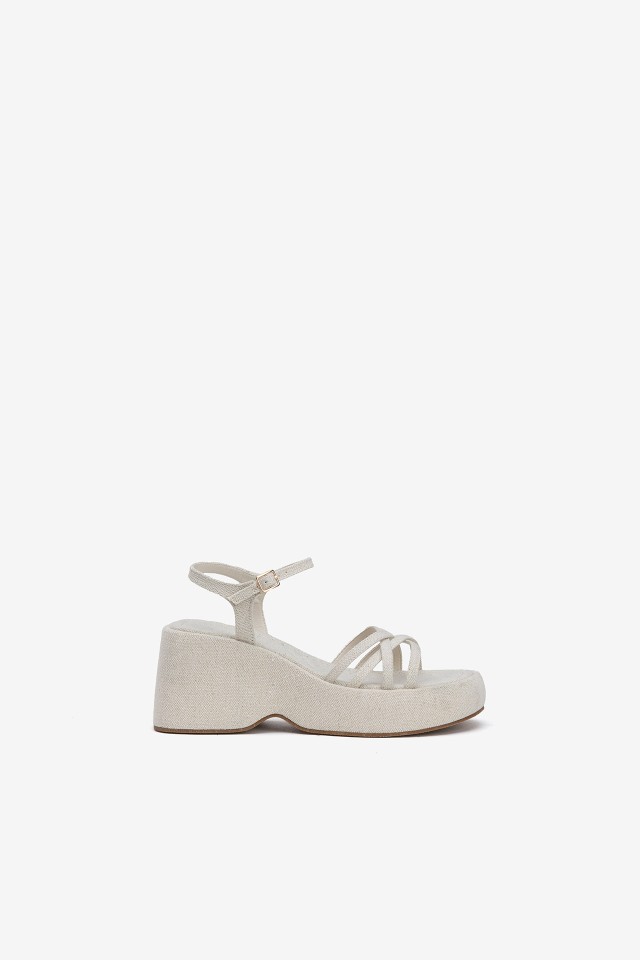 Sandalias plataforma tiras