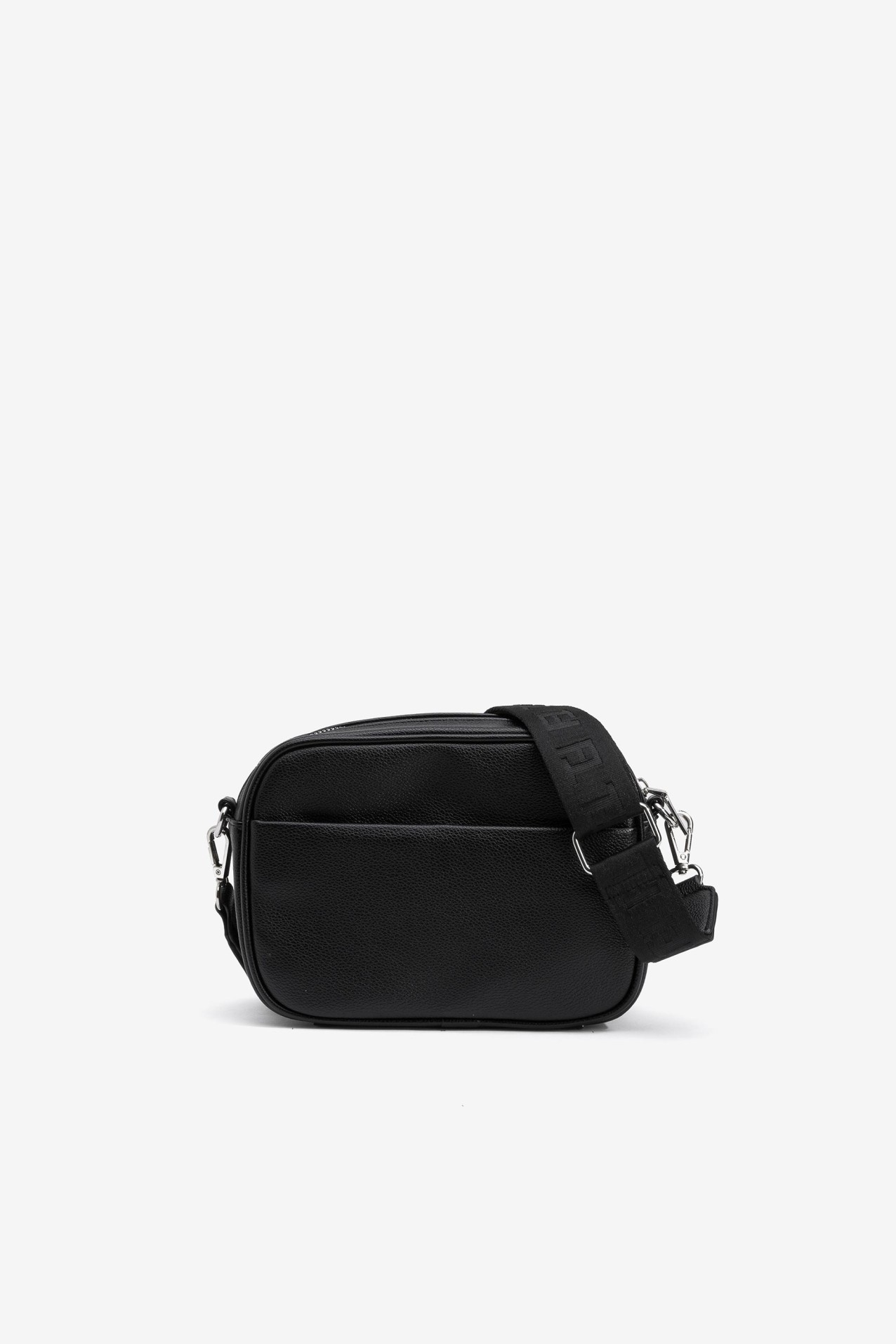 Leather Effect Crossbody Bag with Texture