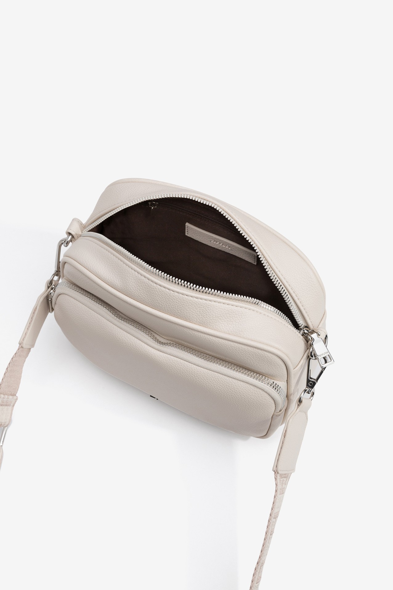 Beige Crossbody Bag