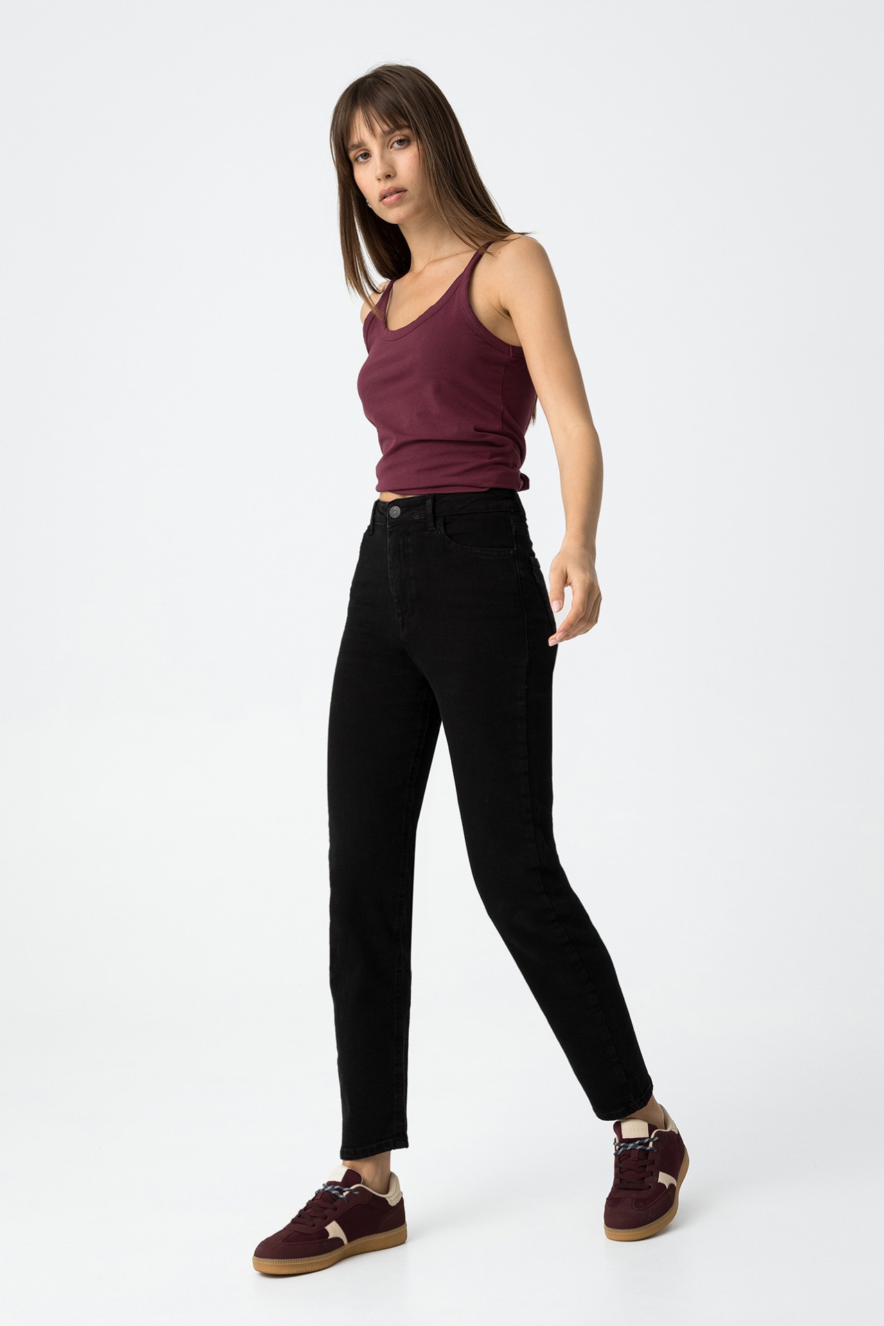 Vaqueros Mom ajustados