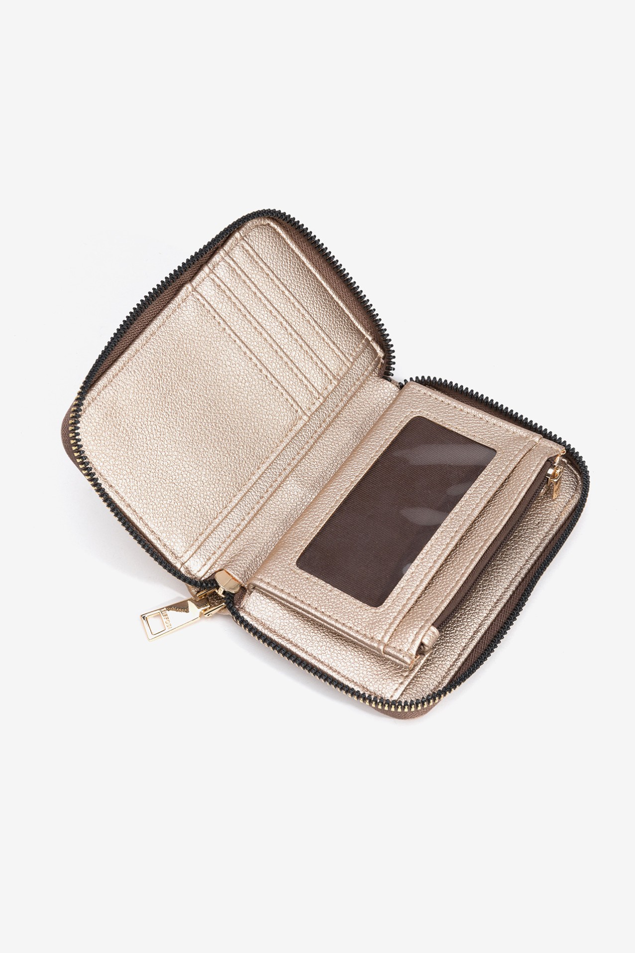 Textured Coin Purse with Zip Closure