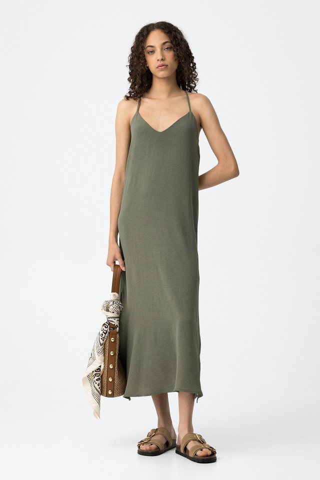 Vestido Verde Minimalista