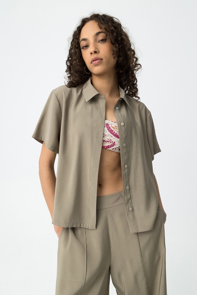 Regular Fit Structured Shirt
