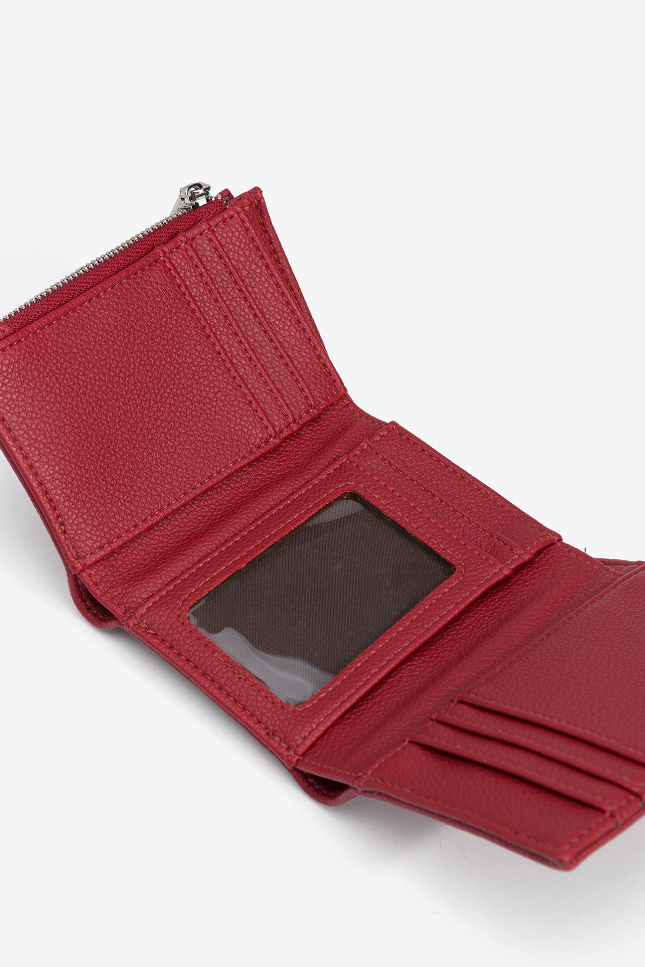 Textured Faux Leather Wallet