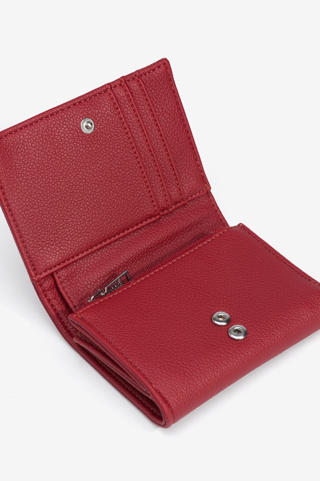 Textured Faux Leather Wallet