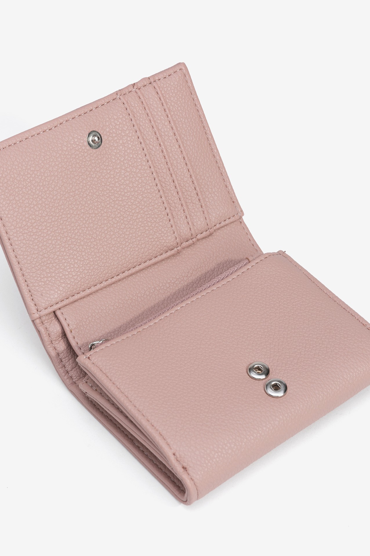 Textured Faux Leather Wallet