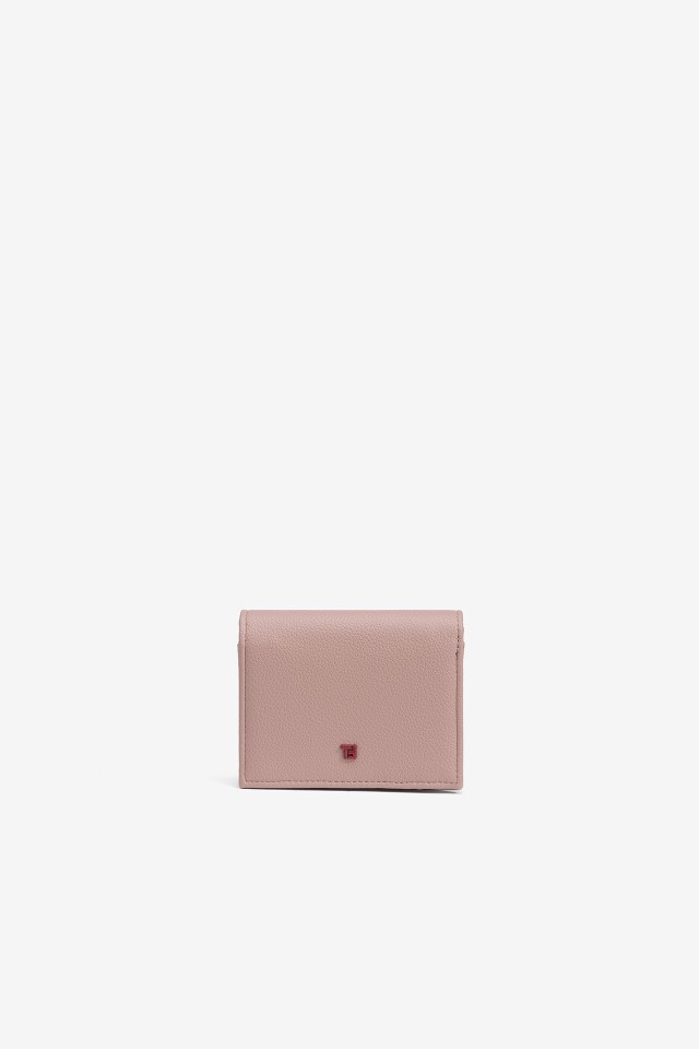 Monedero efecto piel con textura
